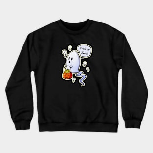 Ghost Trick or Treat - Halloween Crewneck Sweatshirt